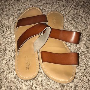 Old navy double strap sandals